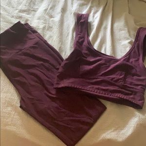 Varley set- Everett leggings/matching sports bra